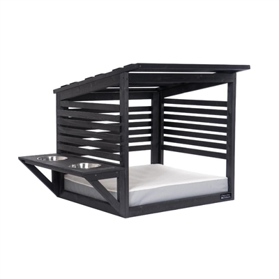 Nordic Paws Lyxig Hundelounge med Kudde och Hundbar